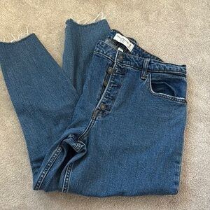 Abercrombie & Fitch Curve Love The Mom High Rise